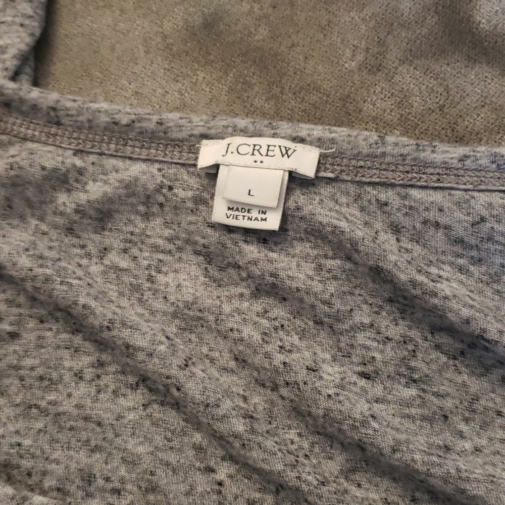J Crew Size Large cross body shirt